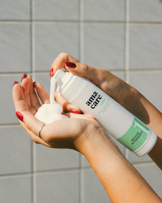 applicazione mousse amacare