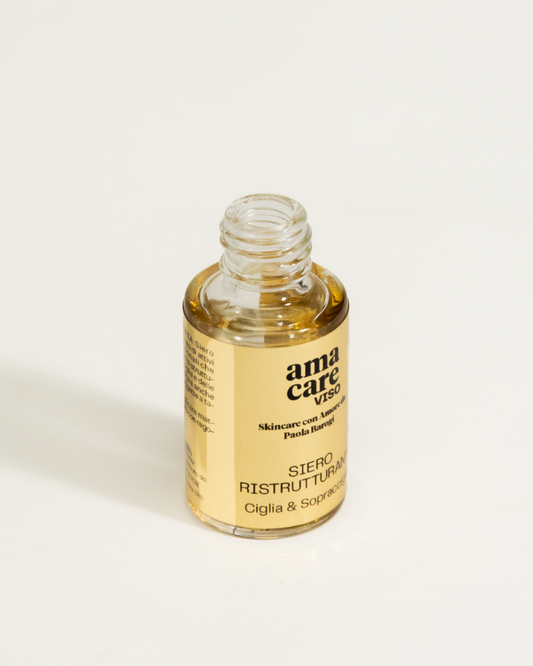 Siero ristrutturante ciglia e sopracciglia