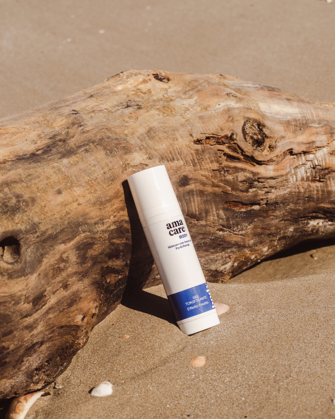 Gel Tonificante Effetto Freddo AmaCare – texture gel fresco tonificante per gambe stanche