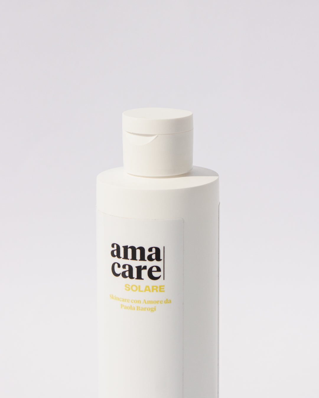 Latte Doposole AmaCare – dettaglio flacone latte doposole skincare estate