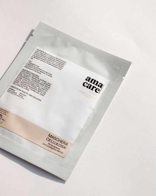 Maschera Cellulosa con Collagene Marino